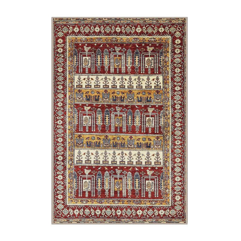 Abstract Indoor Rug, Rectangle 2' x 3'