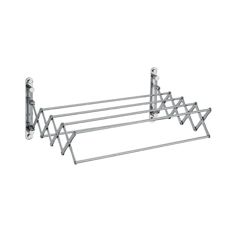 Accessories Wall Mounted Towel Rack, Chrome