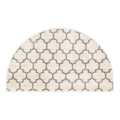 Molly Geometric Beige/Gray Area Rug