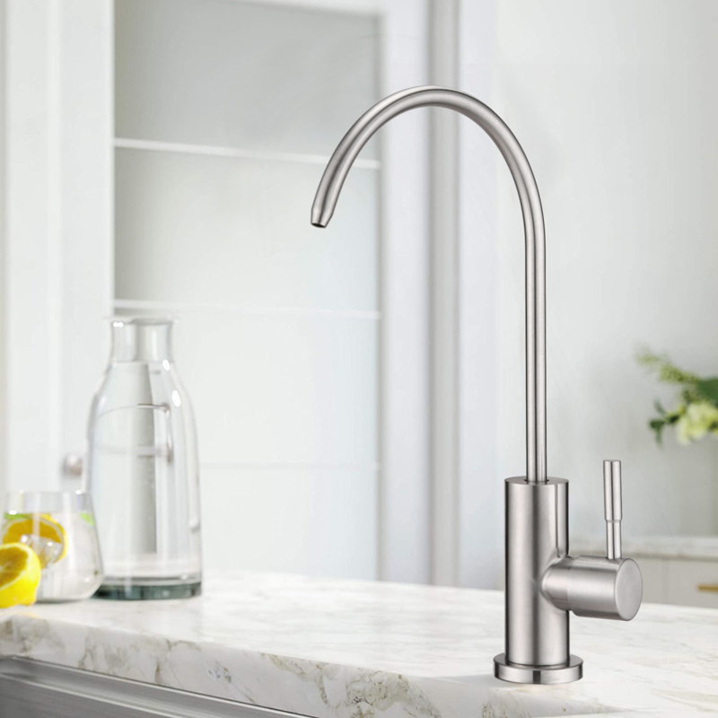 Kitchen Water Filter Faucet, Drinking Water Faucet, Brushed Nickel