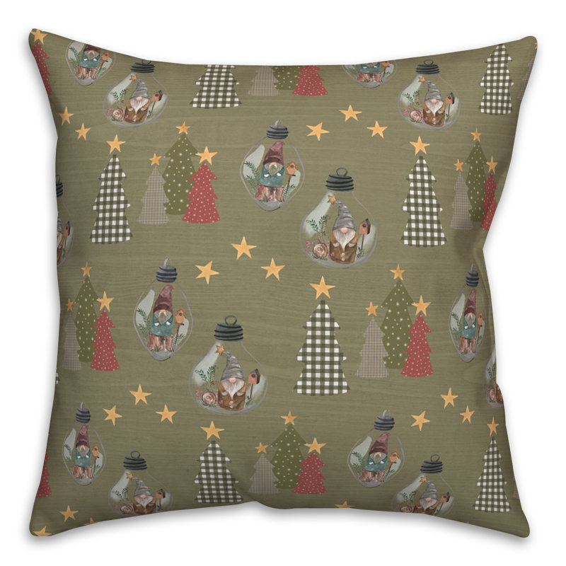 Throw Pillow, Green