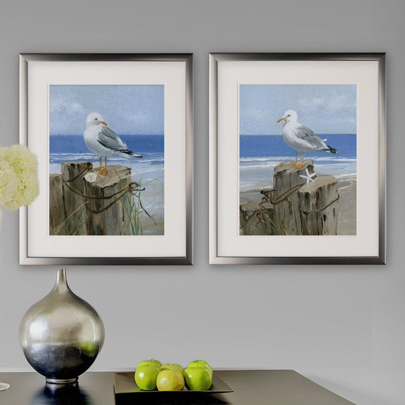 Keeping Watch - 2 Piece Set, Silver Framed