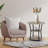 Jalane Tall End Table with 2 USB Ports, 2 Power Outlets, and 3-Tier Storage Shelves-1007466