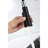 Metal Matte Black Kitchen Sink Faucet, 1.8 Gpm Pull Down With Soap Dispenser, Rust Brushed Nickel Flow