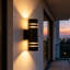 Applique murale articulée en aluminium à intensité variable 2 lumières H 13,46 po Bryanah