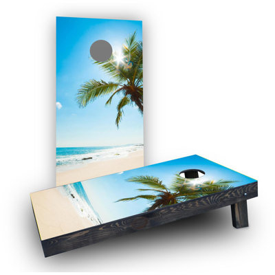 Planches à cornhole palms