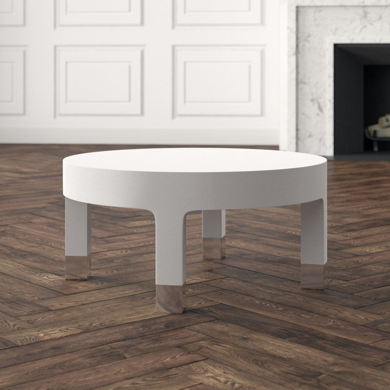 Dakota Coffee Table, White