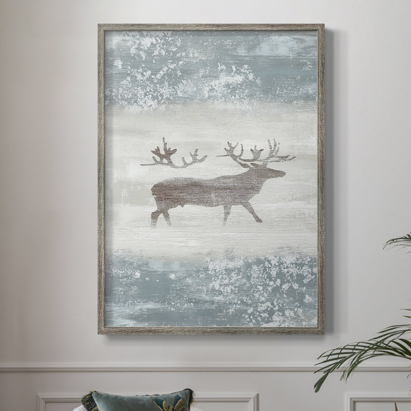 «Christmas Holiday», reproduction d'art encadrée CLX, H 21 po x l 17 po