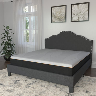 Grand matelas en cuivre 12 "avec infusions de cuivre, de gel et de charbon de bois