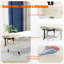 Lit réglable simple Auzenne avec matelas inclus