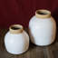 Vase de table en porcelaine blanche-10858780