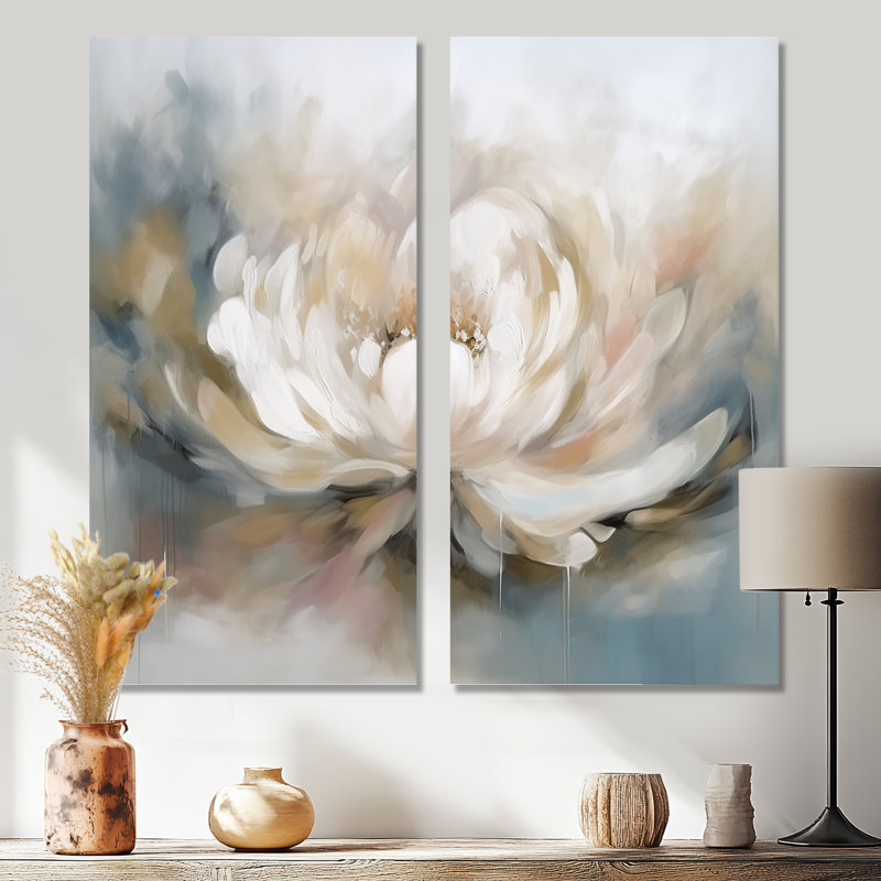 Lemire - Lotus, art mural, 32" H x 32" W, Wrapped Canvas, Does Not Apply