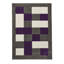 Brooklyn area rug Machine Woven Grey/Purple-230725449