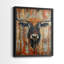 ANIMALS Series DVII - reproduction encadrée de qualité supérieure - prête à être accrochée - aucun clou requis-239187422-239187425
