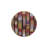 Multi Color Geometric Pattern Vintage Decorative Machine Washable Area Rug-1489072313