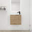 Meuble-lavabo de salle de bain avec lavabo 22 po pour petite salle de bain, meuble-lavabo flottant avec porte à fermeture douce, petit meuble-lavabo avec lavabo-1412803131