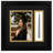 Malta Black Solid Wood Picture Frame with Mat