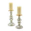 Sterling Check® Large Pillar Candlestick