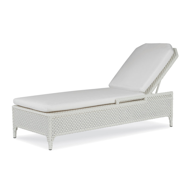 Tangier Outdoor Chaise Lounge, Gray Polyester 71617L82