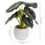 3 - Piece Indoor Artificial Small Leafy Plants in Pot Set