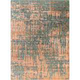 Overdyed One-of-a-Kind 9' 2" X 12' 4" Hand Knotted Area Rug