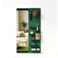 Miroir à miroir mural en bois d'hévéa luxueux-1152397403