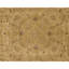Hand Knotted Wool Area Rug in Gold