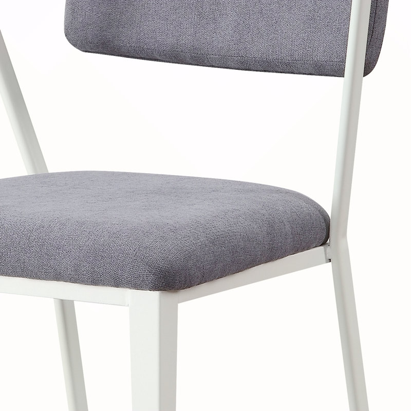 Chaise de bureau rembourrée à dossier ouvert