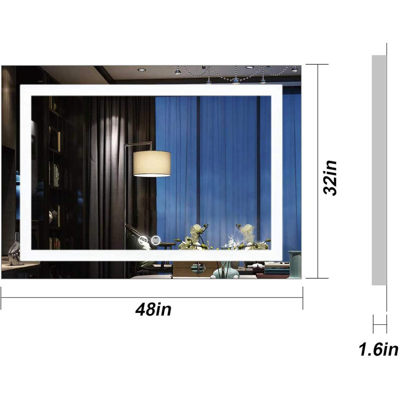Miroir Kembertlyn, 32 po x 48 po