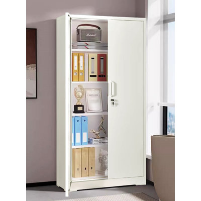 Metal Single Storage Cabinet ( 71'' H x 31.5'' W x 15.8'' D)
