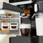 Machine à espresso à double chaudière avec mousseur à lait automatique et écran tactile - pompe à 20 bars