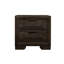 Armoire contemporaine 2 chambres, table de chevet chaude et colorée, accessoire