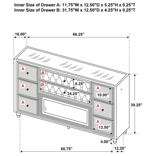 Dimensions du produit
