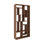 M Solid Wood Geometric Bookcase