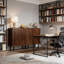 Armoire rustique, ensemble de 2 armoires de rangement, armoire classique, buffet