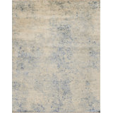 Artist Harmony Handmade Silk and Wool Abstract Area Rug