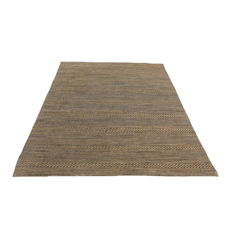 Tapis brun et ivoire Pereyra 5 x 8