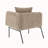 Lounge Relaxing Chair with Small Table and Back Pillow-1431990874