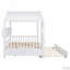 Lit en bois avec lit gigogne et rangement-118019946-118019947