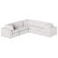 Canapé modulaire rembourré 5 pièces Jossa-1838192826
