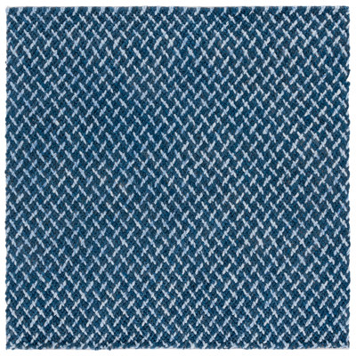Hand Loomed Houndstooth Indoor Rug