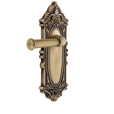 Grand simulacre de grande plaque victorienne avec levier de Georgetown
