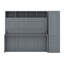 Grand lit escamotable avec placard et tiroirs-807873892