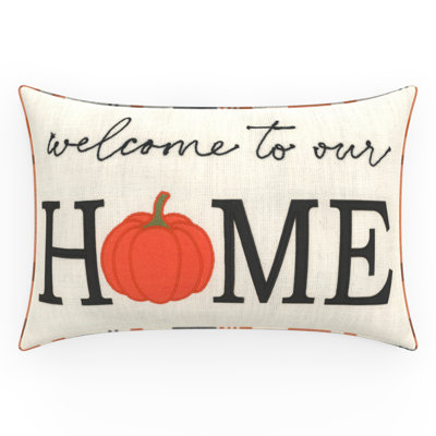  Cotton Lumbar Rectangular Pillow Cover & Insert