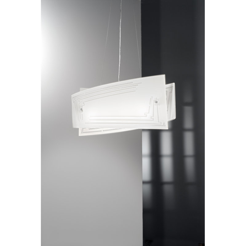Hartung 4 - Light Clear Unique/Statement Pendant