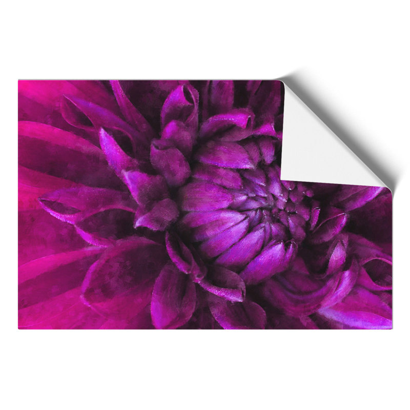 Purple Flower Vol.1 - No Frame Print, 21cm H x 30cm W x 0.1cm D