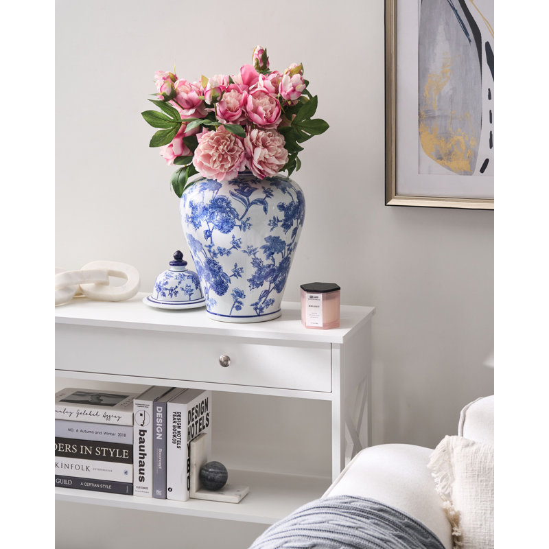 Handmade Porcelain Ginger Jar