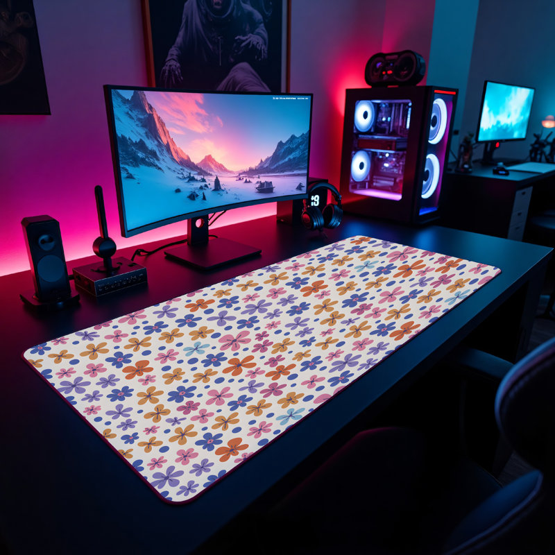 Polyester Desk Pad, 23.6x13.8