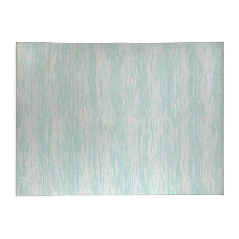 Tapis de cuisine antidérapant léger Tess, Rectangulaire 3 pi x 5 pi, Bleu clair