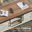 Chimira Coffee Table, Natural & White-524514005-524514004